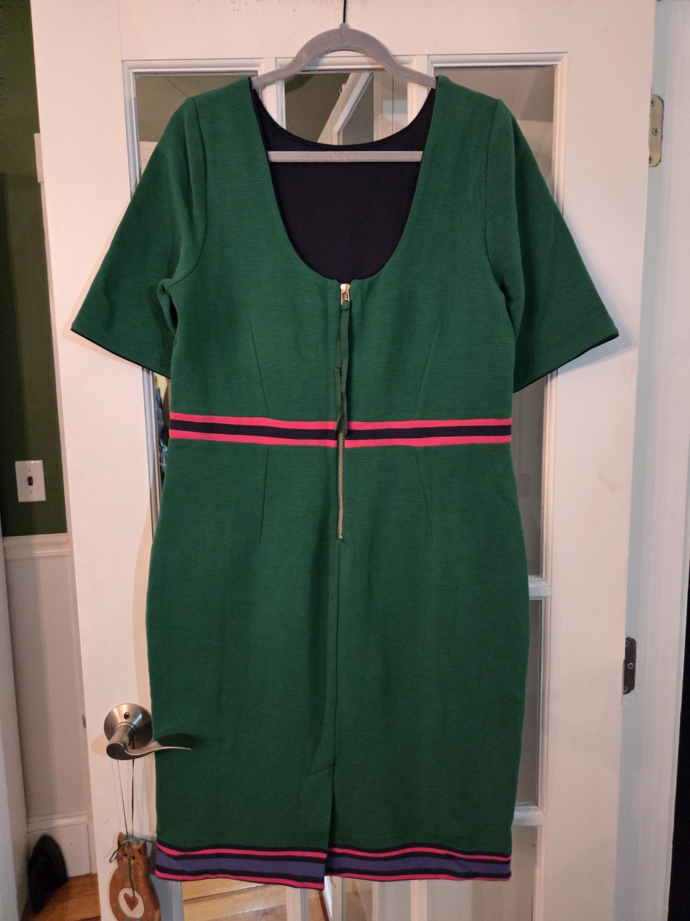 Boden 14R NWT 💚 Midi Striped Dress👗 - Picture 5 of 10